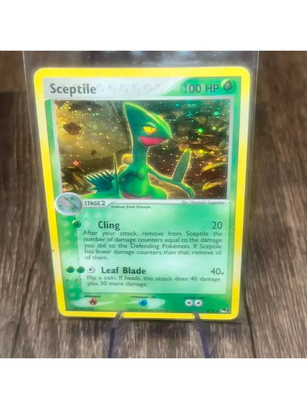 Sceptile 4/17 Holo Rare - POP Series 1 2004 Vintage Holo